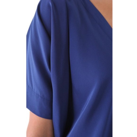 *LAST CHANCE* Vince Royal Blue Draped Dress - Picture 6 of 6